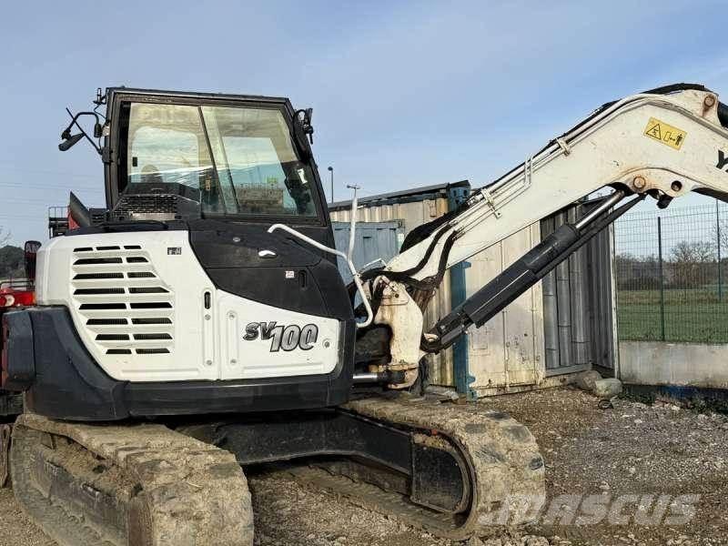 Yanmar SV100 Pásová rýpadla