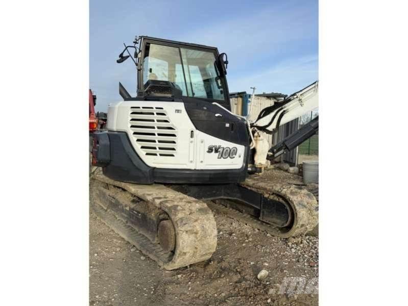Yanmar SV100 Pásová rýpadla