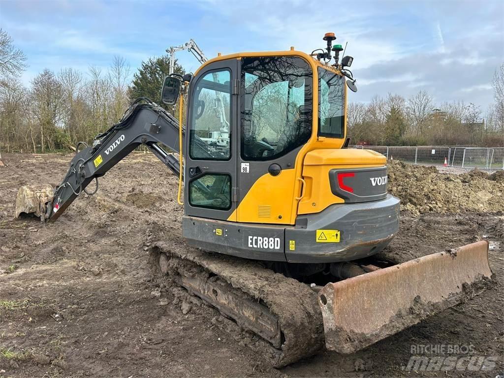 Volvo ECR88D Pásová rýpadla