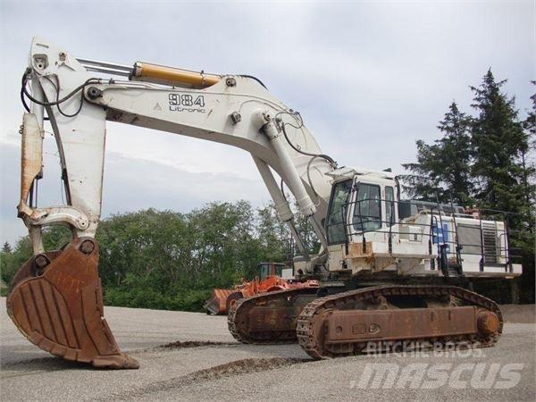 Liebherr 984C HD Pásová rýpadla