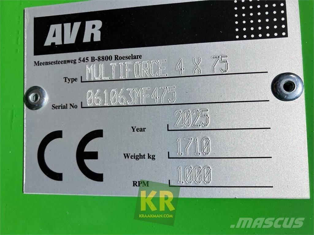 AVR MultiForce Řádkové kultivátory