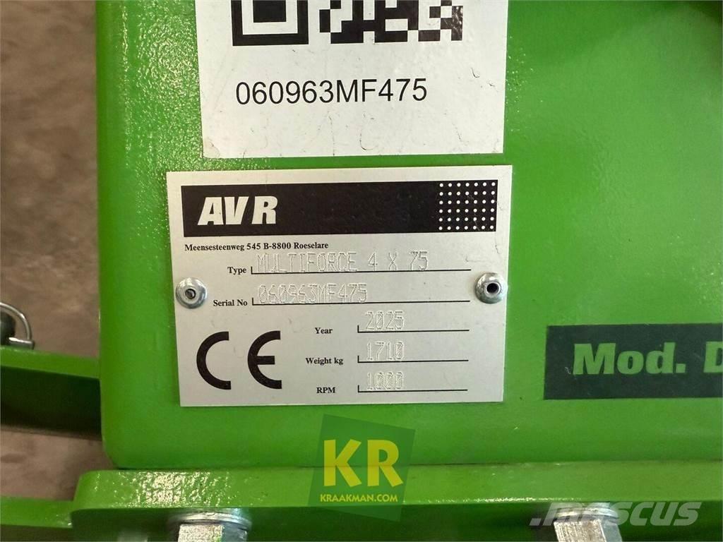 AVR MultiForce Řádkové kultivátory