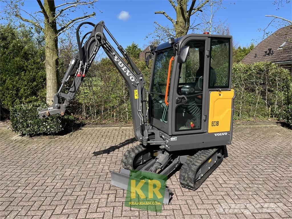 Volvo EC18E Pásová rýpadla