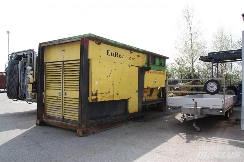 EuRec Z85 Drtiče odpadu