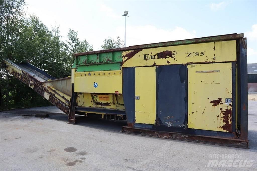EuRec Z85 Drtiče odpadu