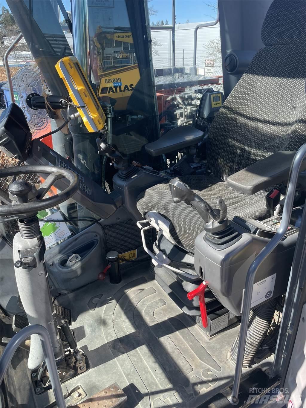 Atlas 140W Kolová rýpadla