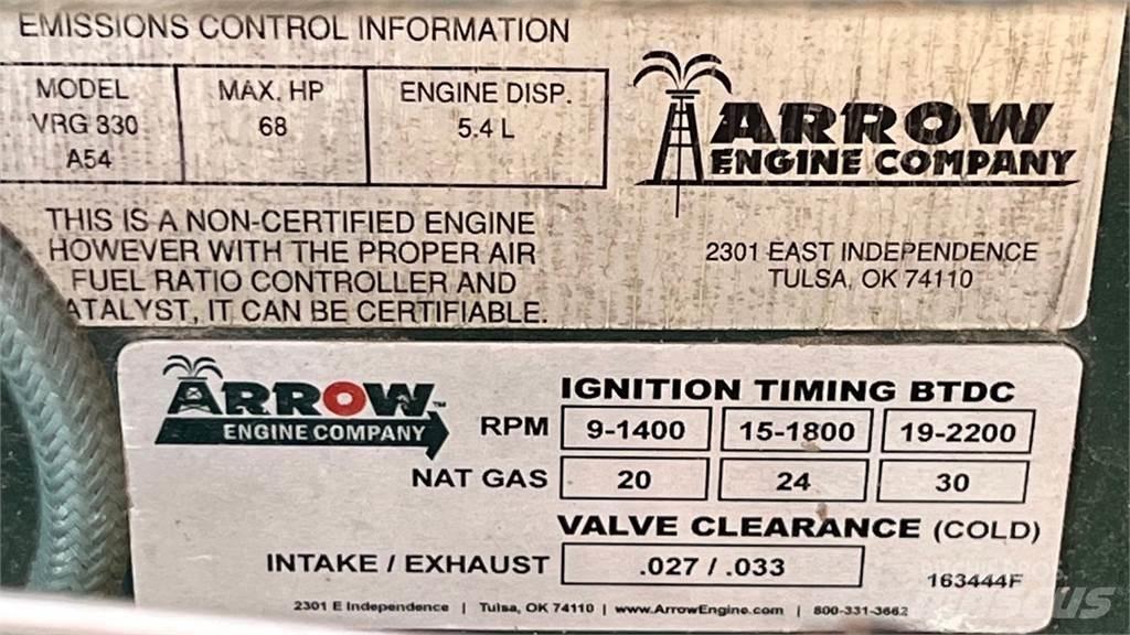 Arrow VRG330 Motory