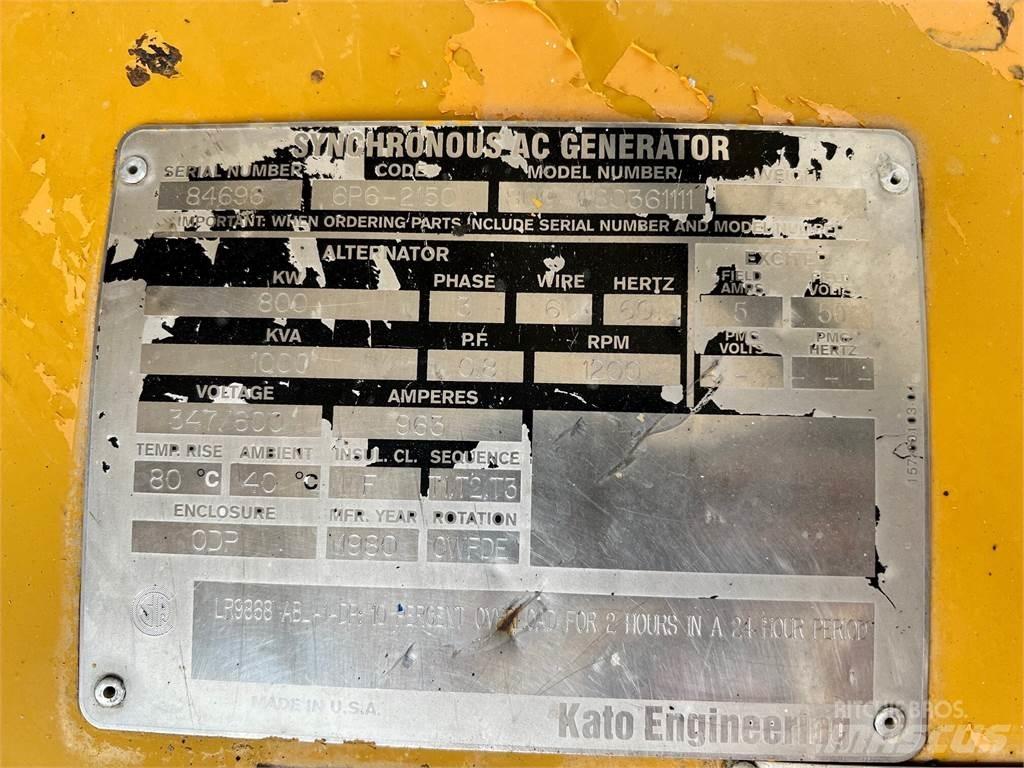 CAT D398 Naftové generátory