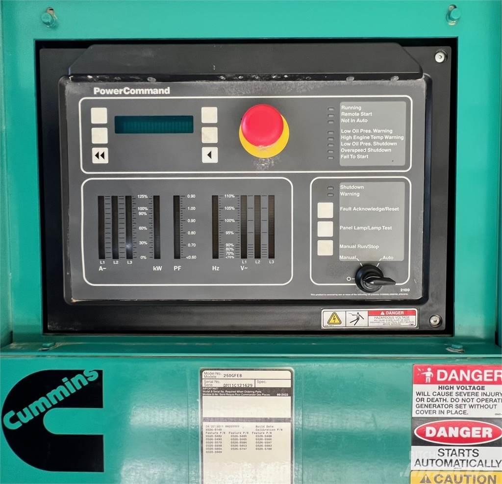 Cummins 250kW Plynové generátory