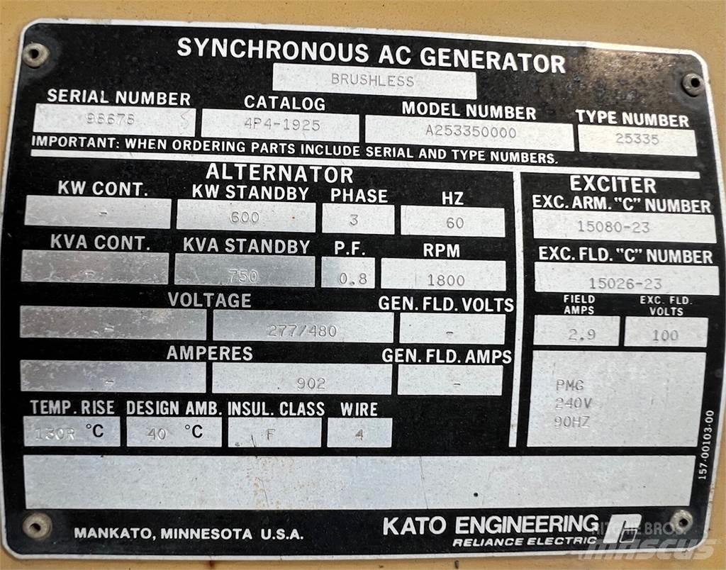 Kato 600kW Ostatní generátory