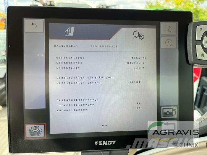 Amazone UX 8601 SUPER Tažené postřikovače