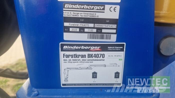 Binderberger RW 8 ECO Vyvážecí traktory