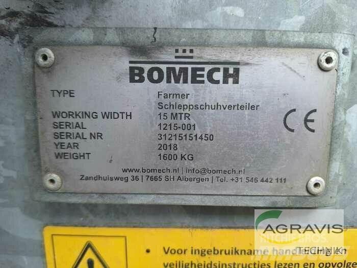 Bomech FARMER 15 Jiné hnojicí stroje a příslušenství