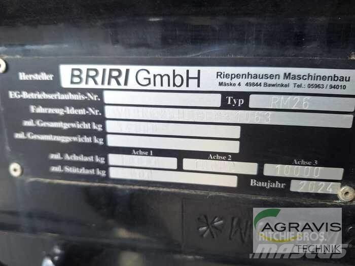 Briri ROAD MASTER Rozmetadla chlévské mrvy
