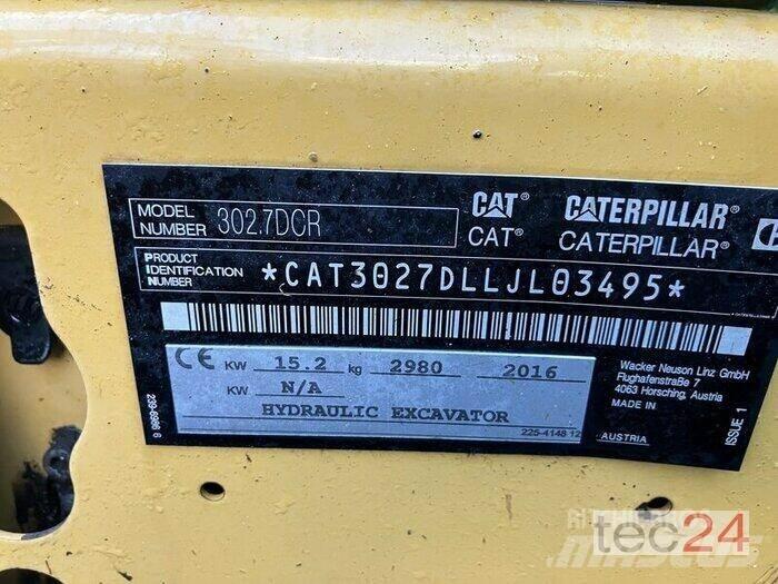 CAT 302.7 D Kolová rýpadla