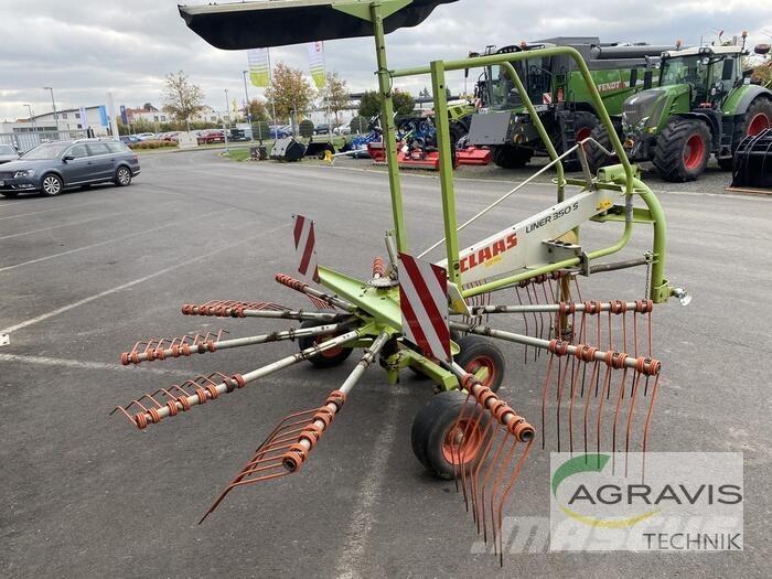 CLAAS LINER 350 S Obraceče a shrabovače sena