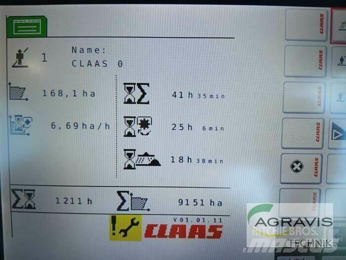 CLAAS LINER 4000 Obraceče a shrabovače sena