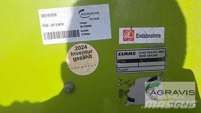 CLAAS PICK-UP 3 MTR. Samojízdné sekačky