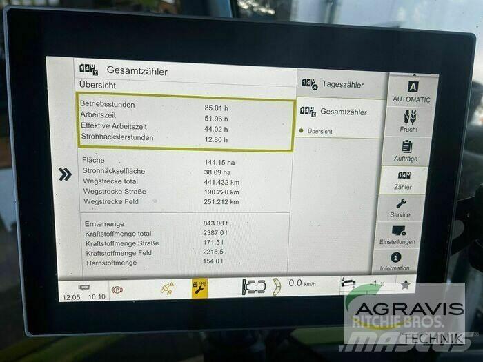 CLAAS TRION 650 Sklízecí mlátičky