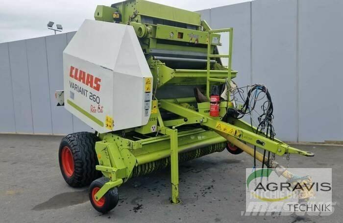 CLAAS VARIANT 260 RC Lis na válcové balíky