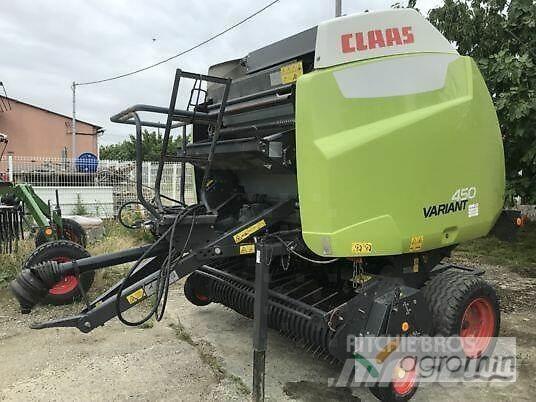 CLAAS VARIANT 450 Lis na válcové balíky