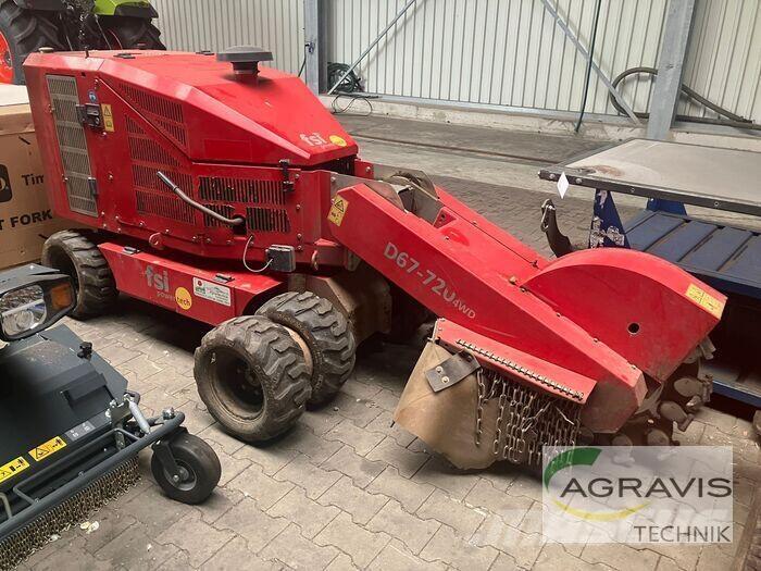 D67-720 4WD Rotační brány a půdní frézy