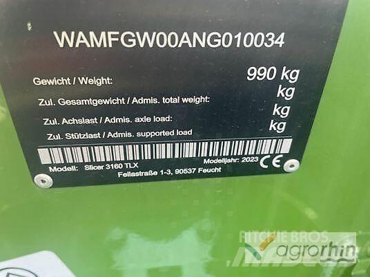 Fendt 3160TLX Žací stroje
