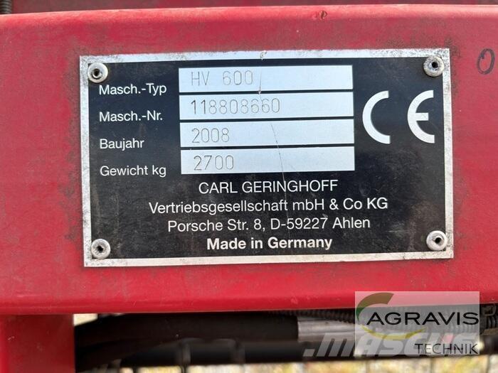 Geringhoff SCHNEIDWERK Příslušenství a náhradní díly ke kombajnům