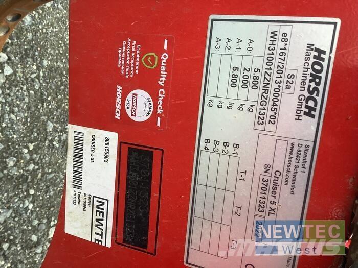 Horsch CRUISER 5 XL Kultivátory