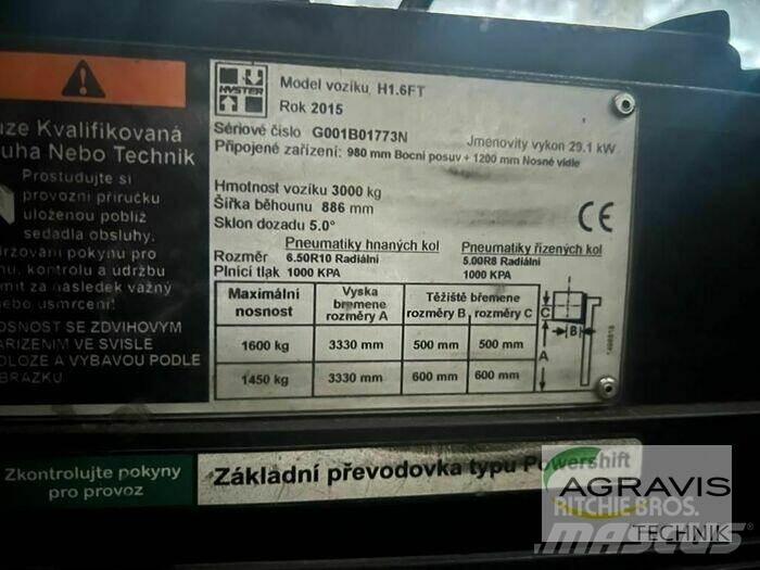 Hyster H1.6FT Další