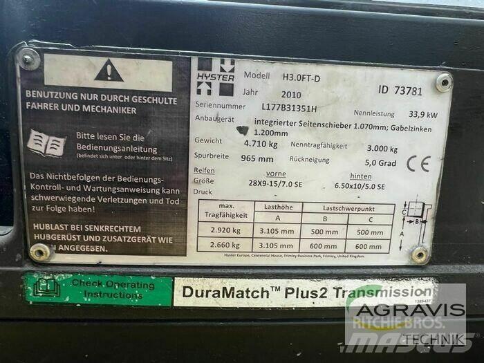 Hyster H3.0FT Další
