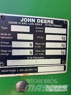 John Deere 592 MAXICUT Lis na válcové balíky