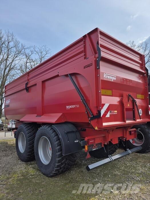 Krampe BIG BODY 750 Sklápěcí přívěs