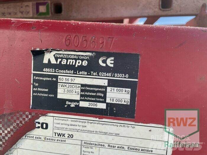 Krampe TWK20DSK / HD550 Sklápěcí přívěs