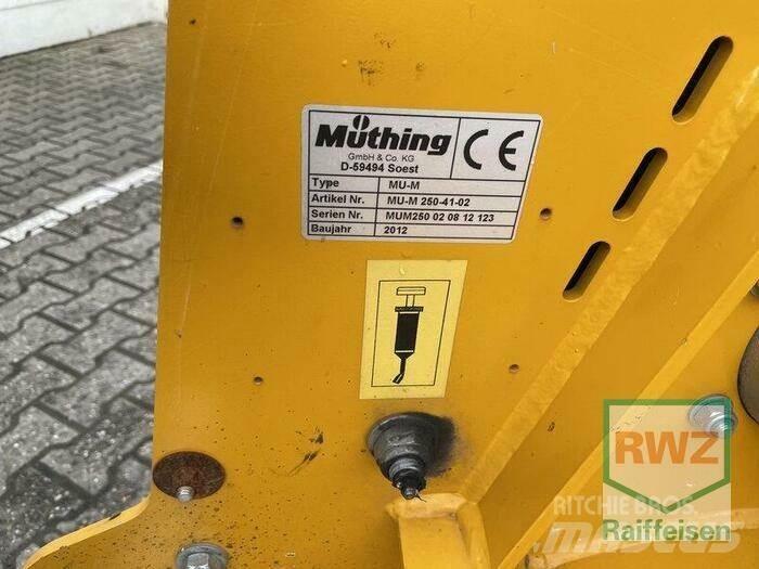 Müthing MU-M 250 Další stroje na zpracování půdy a příslušenství