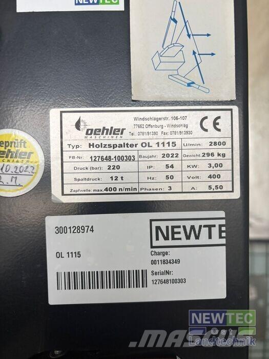 Oehler OL 1115 Štípačky a řezačky dřeva