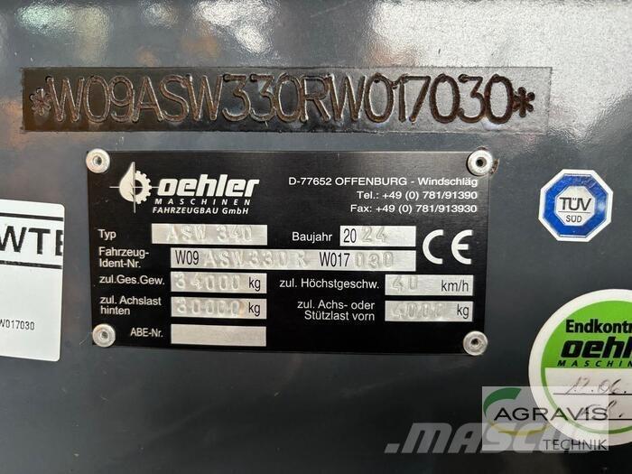 Oehler OL ASW 340 Další přívěsné vozíky