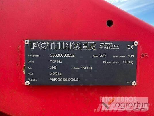 Pöttinger TOP 812 Obraceče a shrabovače sena