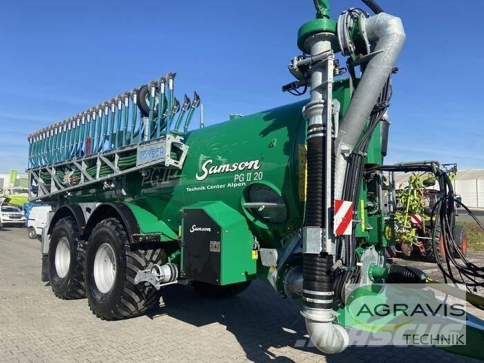 Samson PG II 20 Rozmetadla chlévské mrvy
