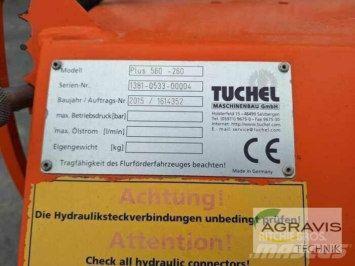 Tuchel KEHRMASCHINE Zametací stroje
