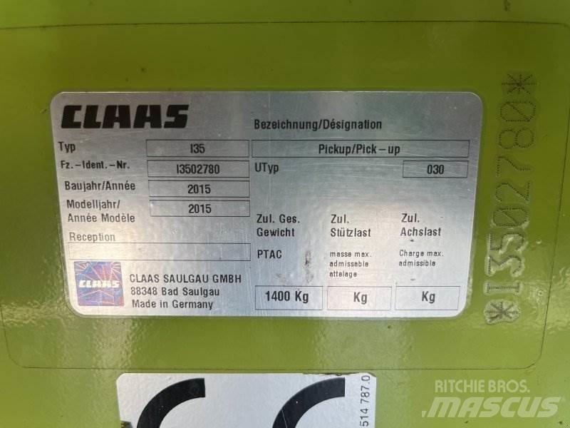 CLAAS Pick-Up Kombajnové hlavice