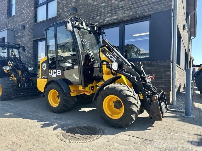 JCB 403 AGRI Čelní nakladače a rypadla