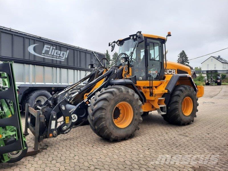 JCB 435 S Agri Kolové nakladače