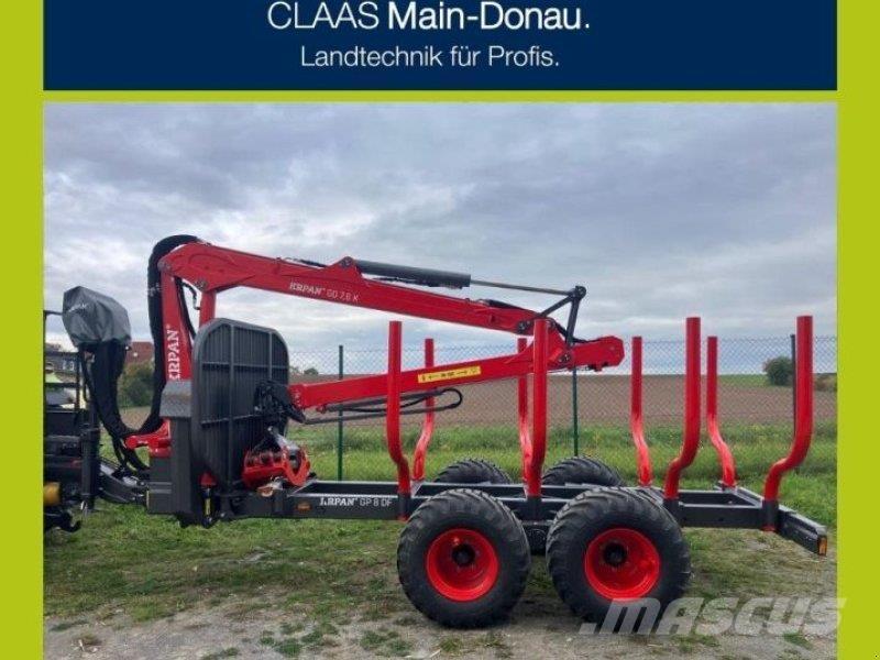 Krpan GP 8 DF Kácecí harvestory