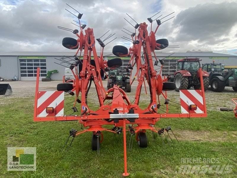 Kuhn GF 8700 Obraceče a shrabovače sena