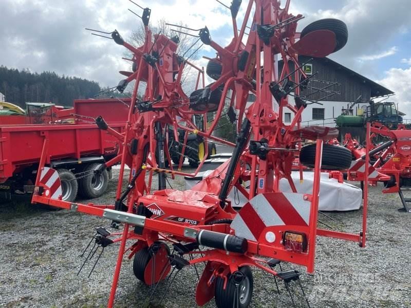 Kuhn GF 8703 Obraceče a shrabovače sena
