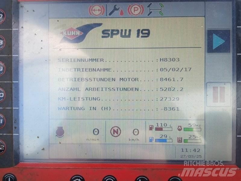 Kuhn SPW 19 Míchačky krmiva