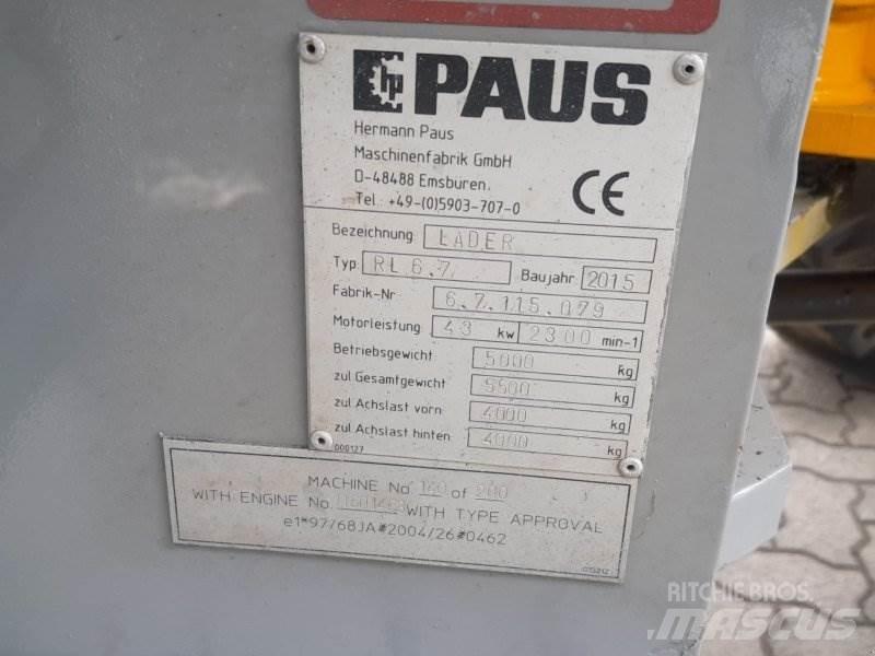 Paus RL 6.7 Kolové nakladače