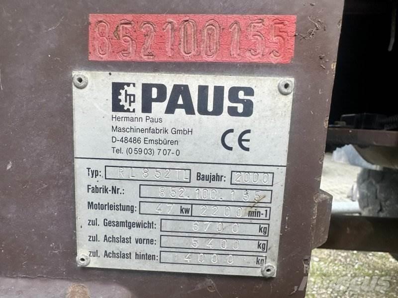 Paus RL 852 TL Teleskopické manipulátory