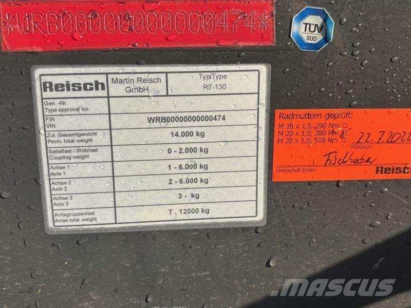 Reisch RT 130 Sklápěcí přívěs